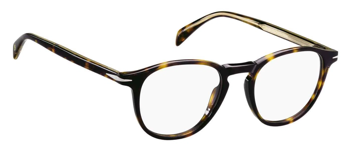 David Beckham DB1018 Eyeglasses - Gray Horn - view 31